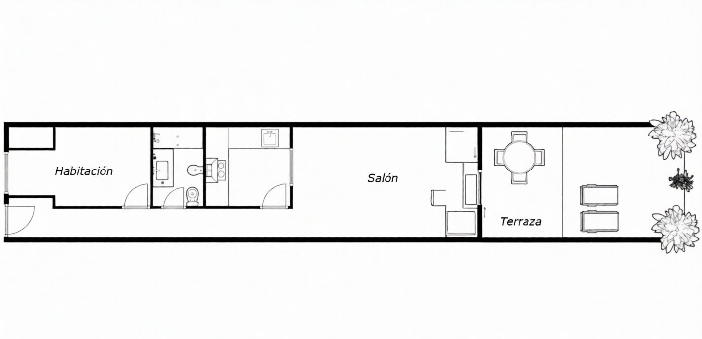 Charmant gelijkvloers appartement in Costa Nagüeles II, Marbella Golden Mile floor plan