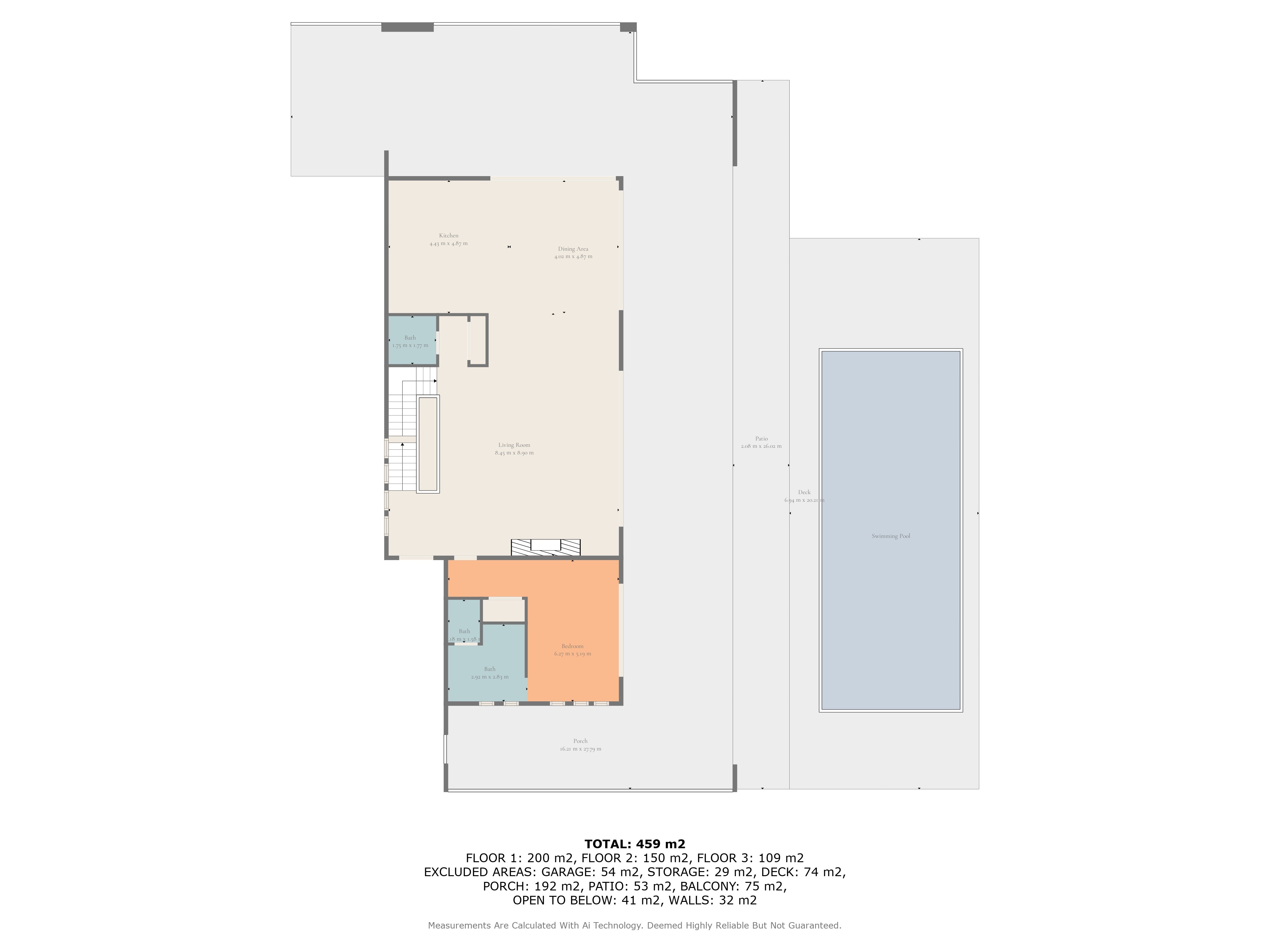Contemporary Luxury Villa in Los Flamingos Golf Resort, Benahavis floor plan 3