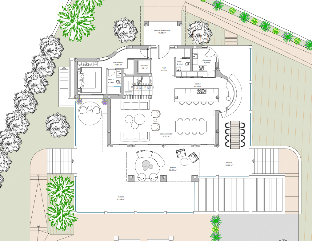 Prachtige villa met zes slaapkamers in Parcelas del Golf, Marbella floor plan 2