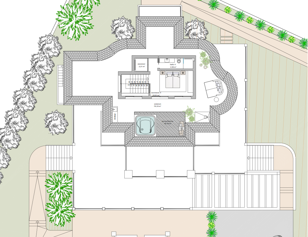 Prachtige villa met zes slaapkamers in Parcelas del Golf, Marbella floor plan 5