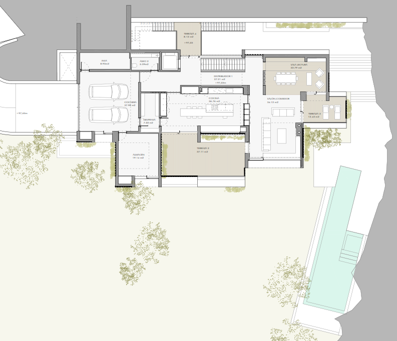 Milieuvriendelijke villa in El Madroñal, Benahavis floor plan 3