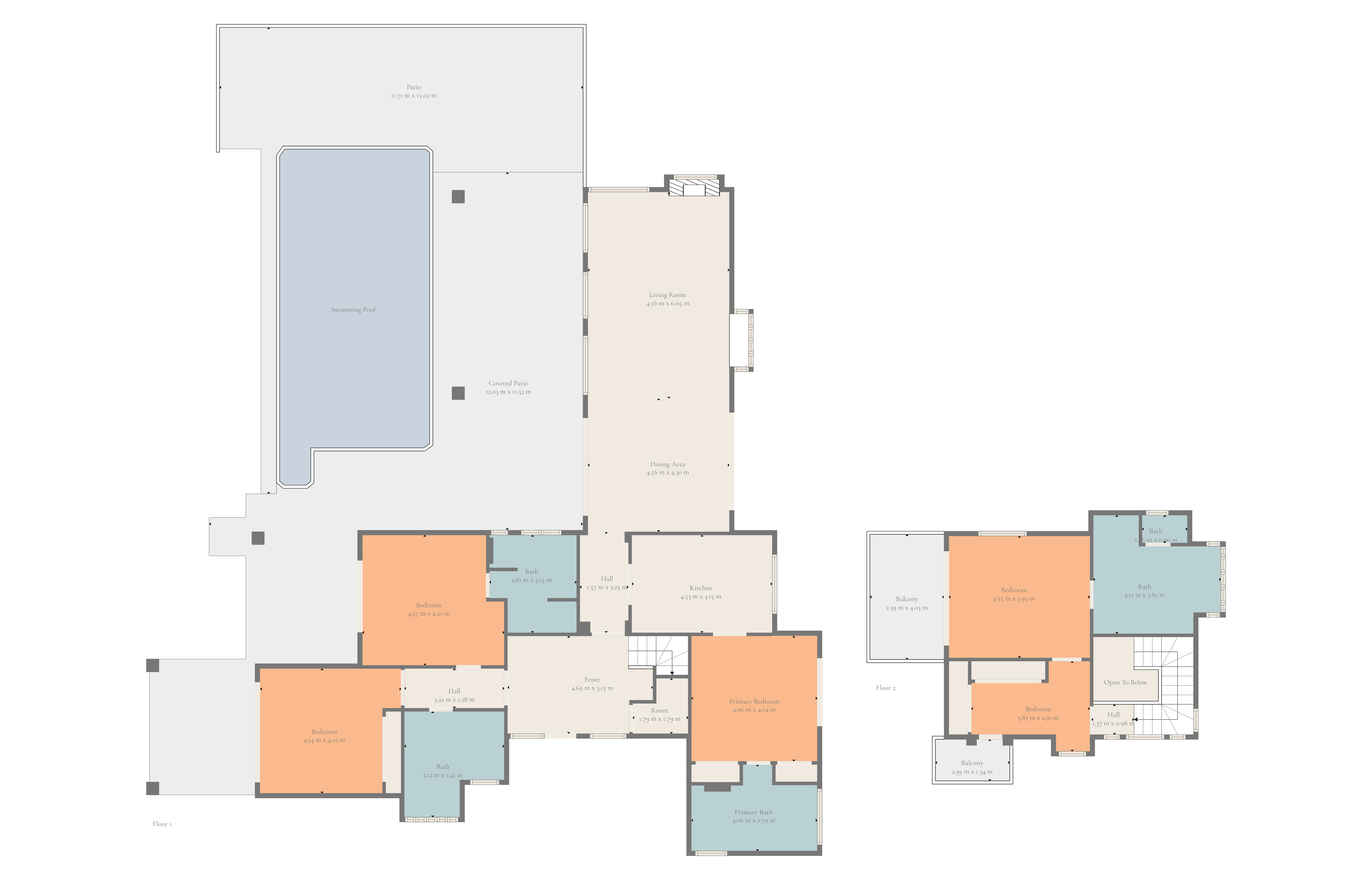 Exquisite andalusische Villa in Prestigious La Quinta Golf, Benahavis floor plan 3