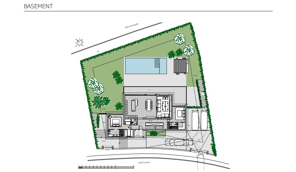 Moderne luxe villa in Nueva Andalucia, Marbella floor plan 1