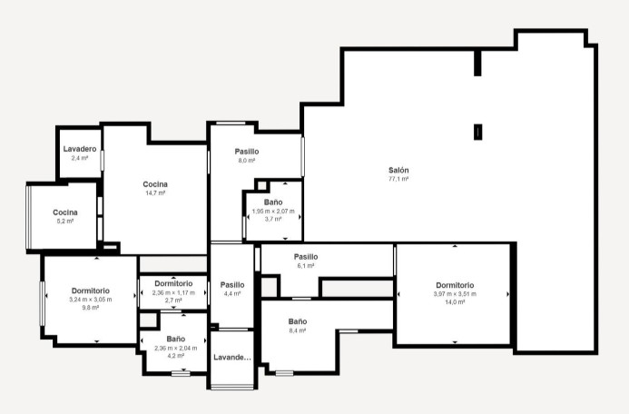 Elegante Erdgeschosswohnung in La Quinta del Virrey, Marbella Goldene Meile floor plan