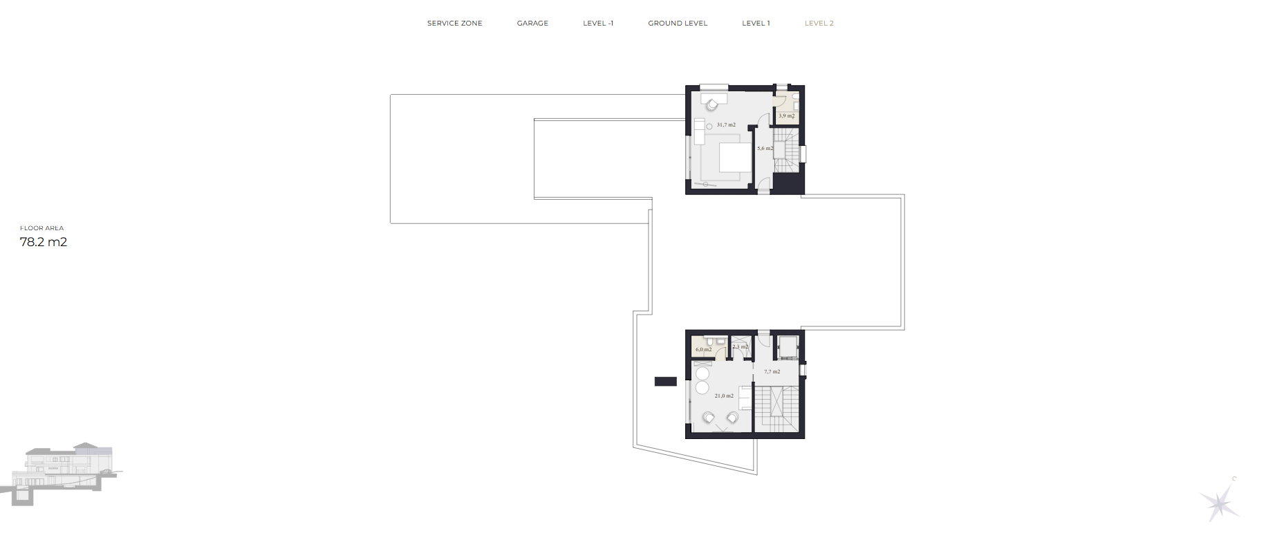 Magnificent Hilltop Villa in La Reserva de Alcuzcuz, Benahavis floor plan 2