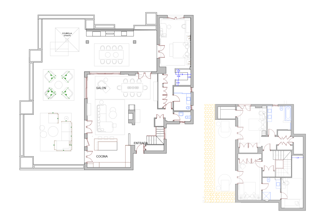 Ático dúplex exclusivo en la Milla de Oro de Marbella con vistas panorámicas al mar y a La Concha, amplias terrazas y una ubicación privilegiada cerca de Puente Romano. floor plan