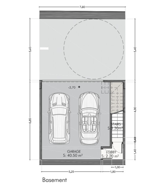 Luxury off plan town house with private garden, solarium and terraces in San Pedro de Alcántara floor plan 1