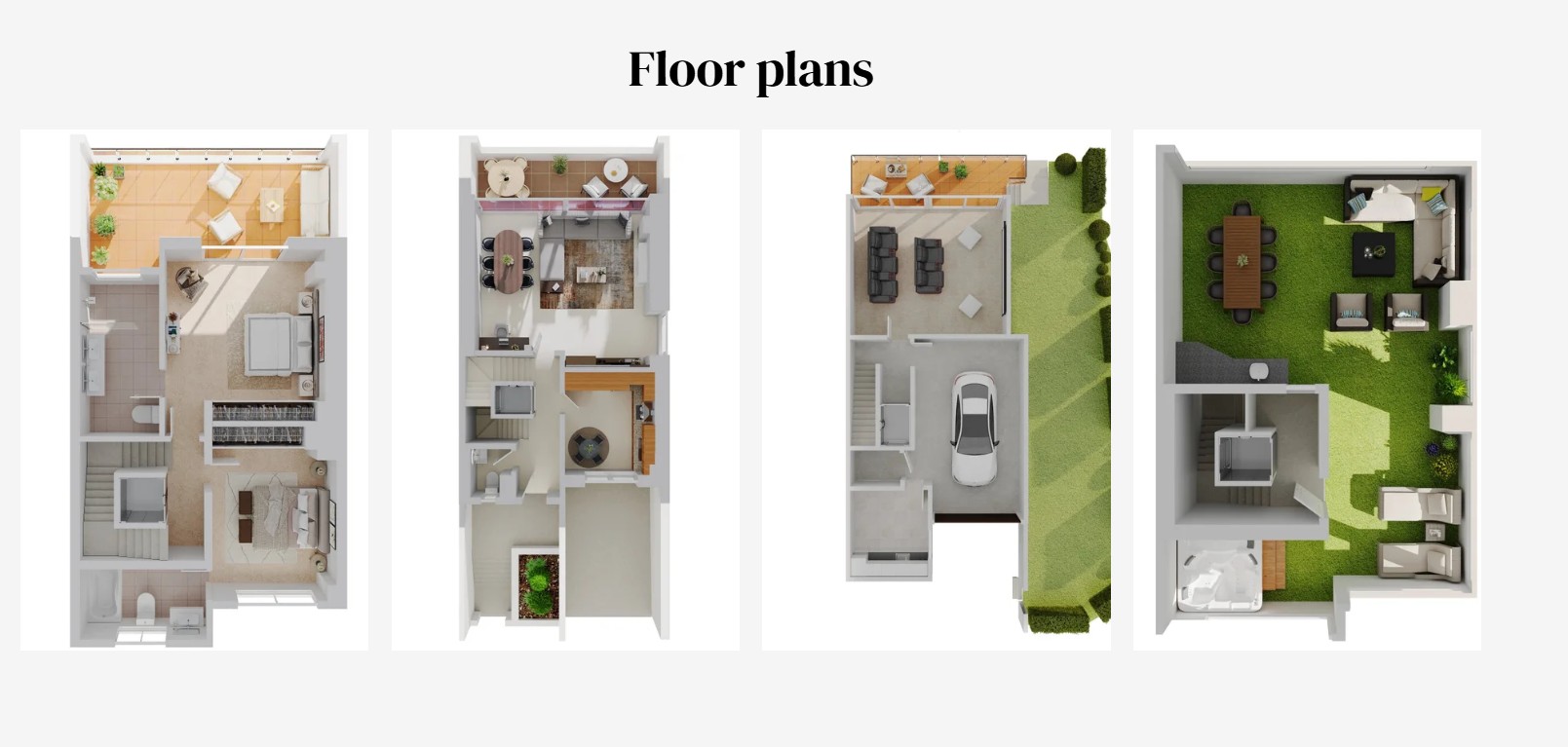 Casa unifamiliar con vistas panorámicas a La Concha en Marbella Milla de Oro floor plan