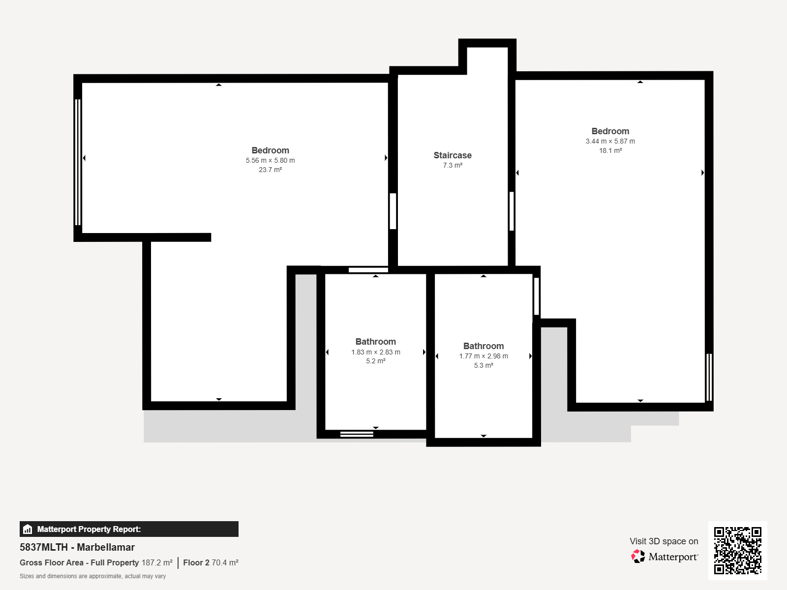 Strandvilla mit Panoramablick auf das Meer in Marbellama mit touristischer Lizenz floor plan 2