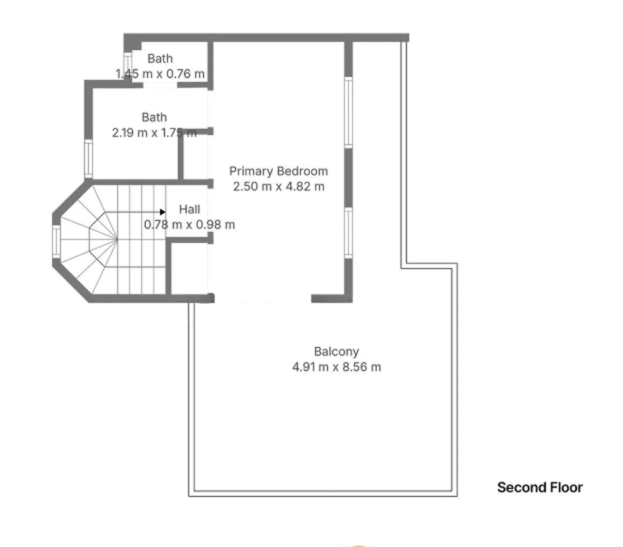 Duplex penthouse met toeristische vergunning in Los Naranjos de Marbella, Nueva Andalucía floor plan 2
